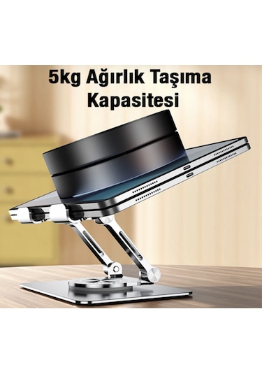 360 Dönebilen Ayarlanabilir Komple Metal Tablet Standı