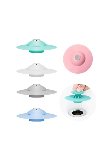 Lavabo Küvet Tıkacı Mutfak Banyo Gider Tıpası Kapağı Tıkaç Süzgeç