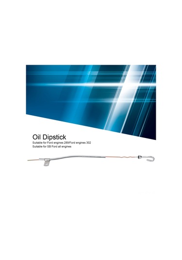 Tenfowee Ford Motor Yağı Ölçer, Pas Koruyucu Paslanmaz Çelik, 289/302 Ve Tüm Sb Ford Motorları İçin Uygun, Direkt Değiştirme Parçası