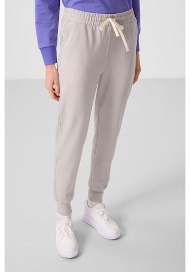 Açık Eflatun-taş Kapüşonlu Oversize Kadın Eşofman Takım - 95336 Açık Eflatun/taş