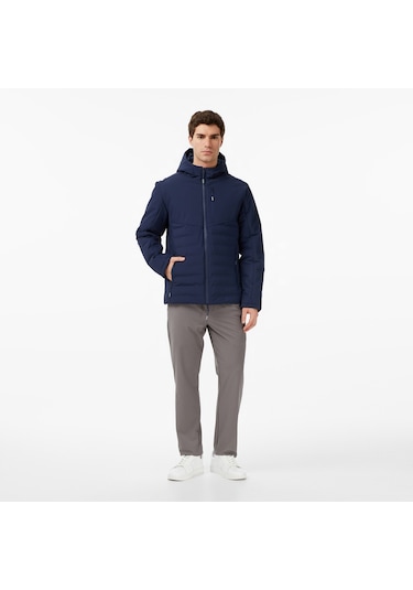Nautica Erkek Lacivert Regular Fit Mont Düz J57027t Lacivert