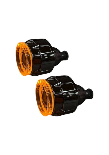 2.5 İnç Bi Xenon Mercek + C3 Model Turuncu Kapak