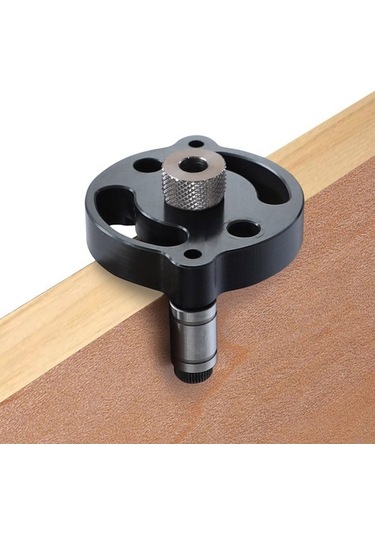 Wondernest Yuvarlak Plank Ahşap İşleme Ekleme Düz Delme Delik Bulucu, Ağaç İçin Hassas Kılavuz, Model Mr