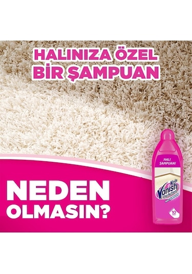 Vanish Makinede Halı Yıkama Şampuanı 850 Ml Tekli