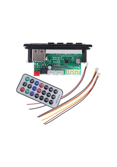 Ganzhoushop V5.0 V Mp3 Çalar Modülü Kurulu Kablosuz Dekoder Alıcı 12+1 İçin Yüksek Kaliteli Ses Sistemi - Müzik Dinleme Keyfi