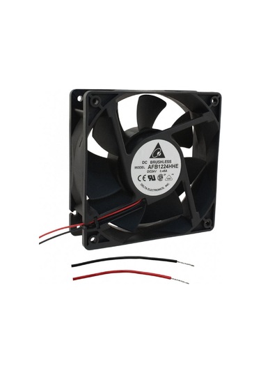 Delta Afb1224hhe ,120x38mm 24vdc 120-cfm 2-kablo Fan
