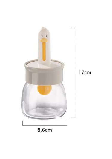 Amelief Baharatlık Ve Kaşıklı Kavanoz 292572387 Bej