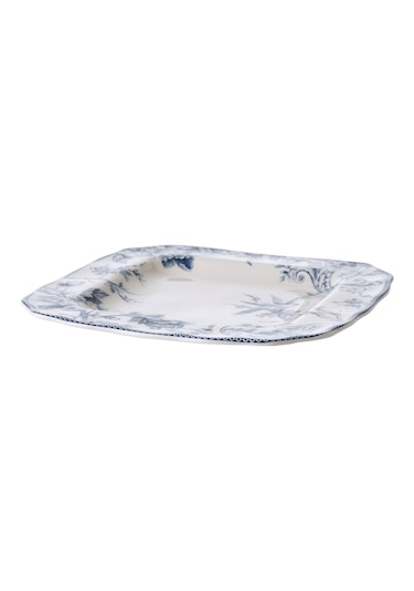 Mudo Home Adelaıde Kare Servis Tabağı 27 Cm Çok Renkli