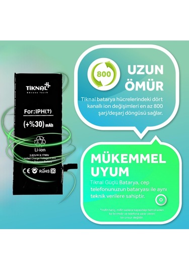 Apple Uyumlu iPhone 11 3590 Mah Yüksek Kapasiteli Batarya