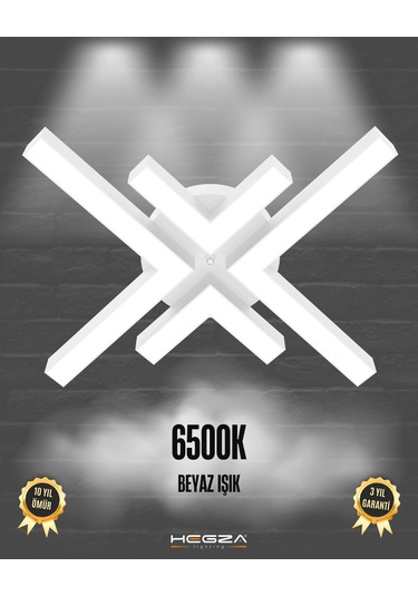 Arana Beyaz Kasa, Beyaz Işık Modern Plafonyer Led Avize Beyaz