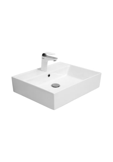 Alvit Architect Tezgah Üstü Lavabo 45 x 55 CM Beyaz
