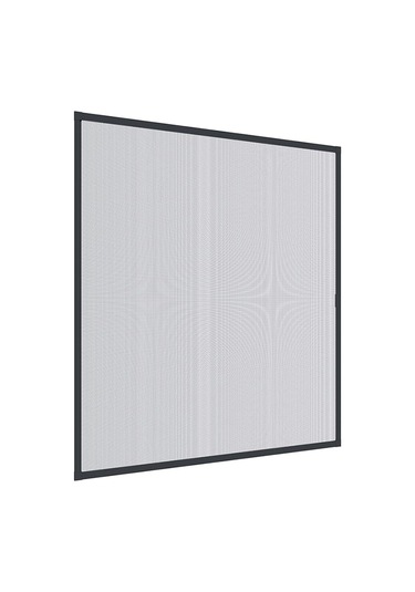 Kamataş Sabit Sök Tak Pencere Sinekliği Antrasit En: 0-70 Cm. Boy: 0-130 Cm