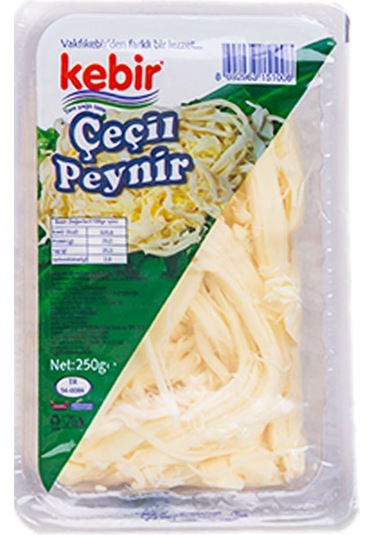 Tam Yağlı Çeçil Peyniri 250 G X8 Paket Geleneksel Peynir Lezzeti, Kahvaltı Ve Yemekler İçin