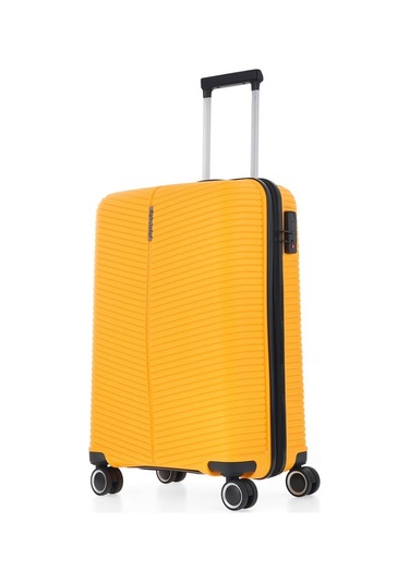 Ççs 5224 Polipropilen Kabin Boy Valiz-sarı Sarı