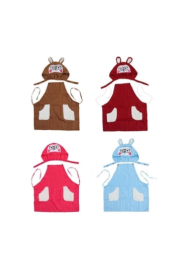 Ev Su Geçirmez Yağa Dayanıklı Yetişkinler Kitc N Kapşonlu Önlük C F Barbekü Pişirme Pişirme Cate G Temiz