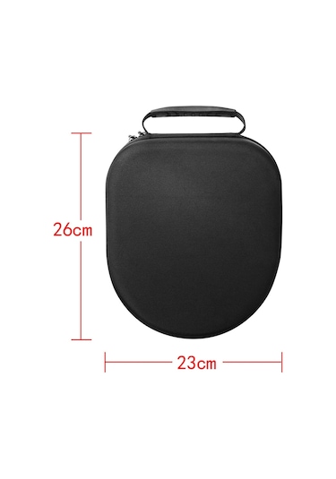 Zone Hava Temizleme Kulaklığı İçin Taşınabilir Depolama Darbeye Dayanıklı Koruyucu Çanta Siyah