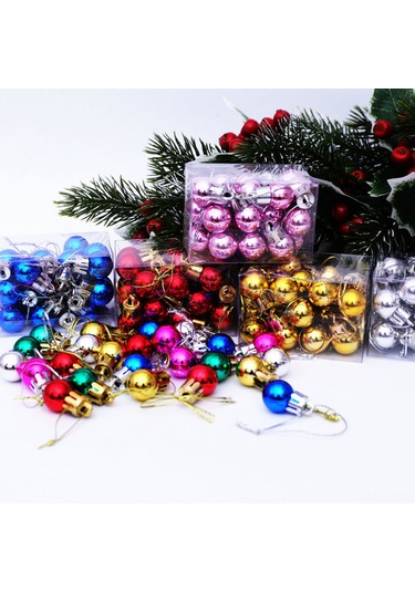 Wezone 24 Adet Kırılmaz Parlak Noel Topu Süsleme Seti - Ev, Ofis Ve Parti Dekorasyonu İçin Mavi