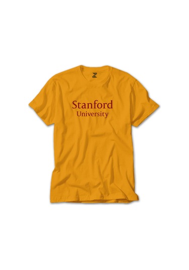Stanford University Red Sarı Tişört Sarı