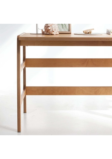 Woodesk Elara Ahşap Çalışma Masası, Natural Renk Cpt4637-150 Naturel