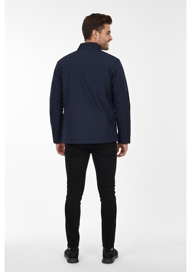 Erkek Hakim Yaka İçi Polarlı Spor Mont 99546 Bgl-st04879 Lacivert