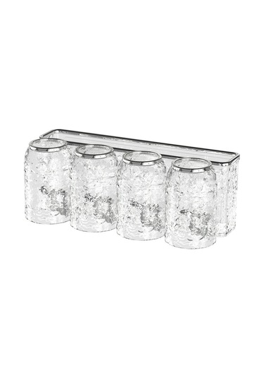 Hangfox Banyo Diş Fırçası Ve Bardak Depolama Rakımı - Sürekli Plastik Materyal, Deliksiz Süspansiyon Tasarımı, 4 Şeffaf Bardaklı Set 30'lu Paket Diğer