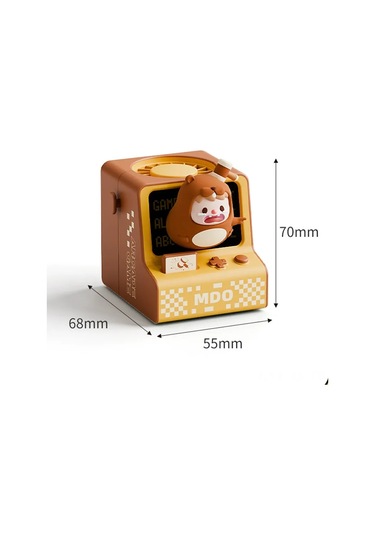 Kangvka Süper Boru Tamiri İçin Taşınabilir Askılı Kordonlu Fan - 500mah Pil, 5.5 6.8 7cm Boyut