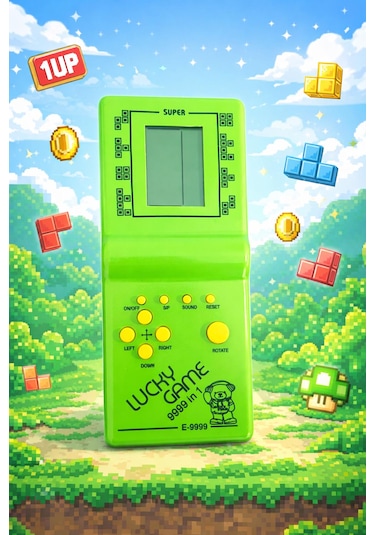 Nostaljik i El Oyunu Yeşil Tetris