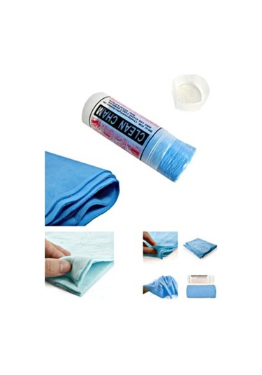 Sentetik Güderi Oto Araç Araba Yıkama Kurulama Bezi 42x32 Cm 3 Ad