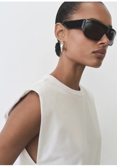 Mango Tişört 411957375 Beyaz