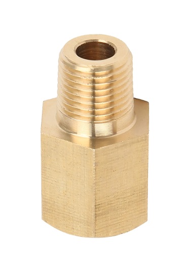 Reedark Bakır Oluşumlu Evrensel Yağ Basıncı Adaptörü, 1/8 Npt'den 1/8 Bspt'ye Dönüştürücü, Cnc İşleme, Dayanıklı Ve Anti-koroziv