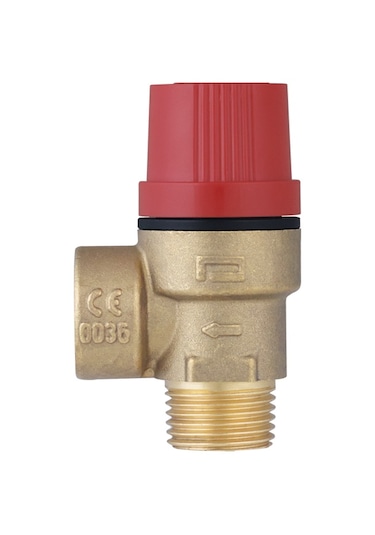 Pakkens Kombi / Tesisat / Boyler Emniyet Ventili 1/2" İnç 4 Bar
