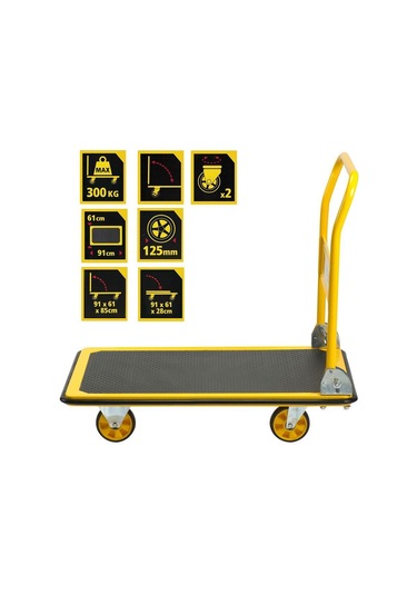 Stanley Pc528 300Kg Profesyonel Paket Taşıma Arabası