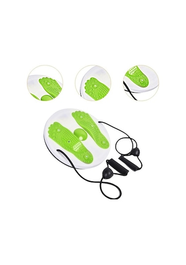 Ganzhoushop Yeşil Twister Suntek Kullanımı Ev İçi Egzersiz Aerobik Ab Ds Yeşil