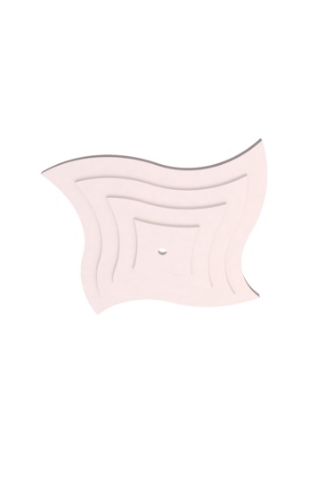 Motifpiyer Lamba Tavan Göbeği-Düz4k-model-es-kose-kare-56cm-2adet