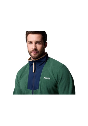 Sequoia Grove Full-zip Fleece Erkek Yeşil Outdoor Polar Am0596-375 1786249 Yeşil
