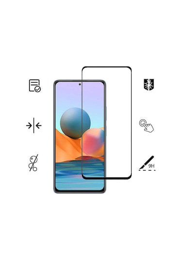 Kilifone - Samsung Uyumlu Galaxy A81 Note 10 Lite - Ekran Koruyucu 5d Temperli Cam Koruma