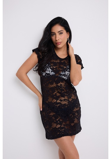 By Papi Jakar Desen Elbise Siyah