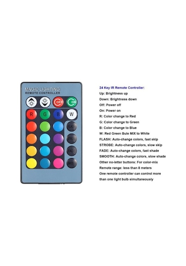 Trendooze Uzaktan Suya Su Su Strobe/ Smooth Rgb Renk Led Kumandalı, Işığı Ip65 Havuz, Gölet, Flash/ Fıskiyesi, Fazla Fade/ En Efekti, Değiştirme, Dayanıklı Aydınlatma Altı Akvaryum, Ac85-265v 4 1m 16 10w , Pj