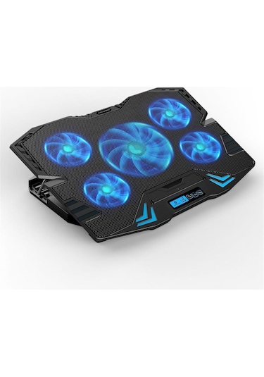 Dexim 5 Fan Ledli Notebook Soğutucu Stand- Dna003