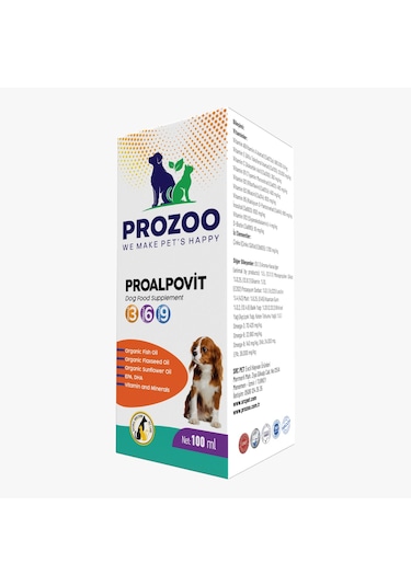 Prozoo Proalpovit Köpek 100 ML