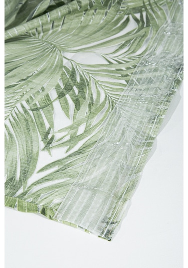 Pannello Tül Perde Yeşil 140x295 Yeşil