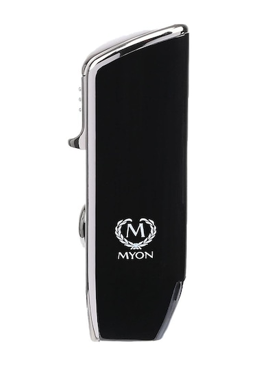 Myon 3 Pürmüz Alev Delicili Puro Çakmağı Siyah