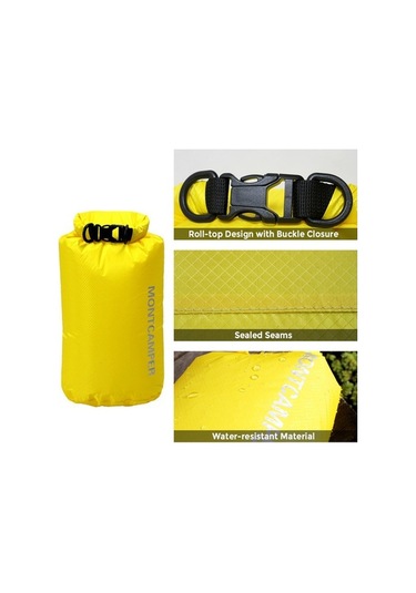 Novahub 3'lü Su Geçirmez Çanta Seti - Kamp, Tekne Ve Doğa Yürüyüşleri İçin Hafif Ve Dayanıklı 3l+5l+10l Çok Renkli Çok Renkli