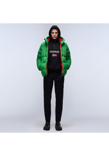 Napapijri Burgee Hzh 2.0 Erkek Siyah Sweatshirt Düz Np0a4ı5e0411 SiYAH