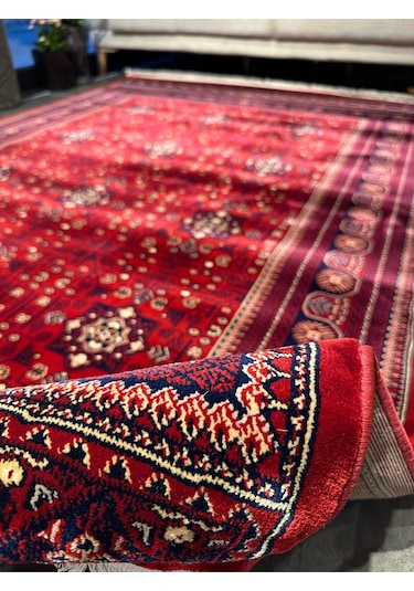 Halı Asya Koleksiyonu 39772-010 Kırmızı Renkli