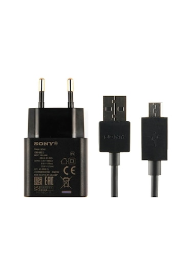 Senalstore Sony Xperia Z3 Z2 D6603 Şarj Aleti Ve Data Kablosu Uch10 Micro Usb