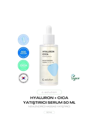 C Solutıon Hyaluron Cıca Soothıng Serum
