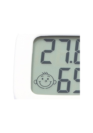 Besthome1 Duvara Monte Mini Nem Ve Sıcaklık Ölçer, Konfor Göstergeli, İki Odalı İzleme Cihazı