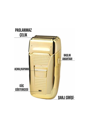 Tıraş Makinesi Sinek Kaydı Saç Sakal Ve Vücut Tıraşına Uygun