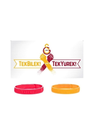 Galatasaray Tek Bilek Tek Yürek Bileklik Sarı
